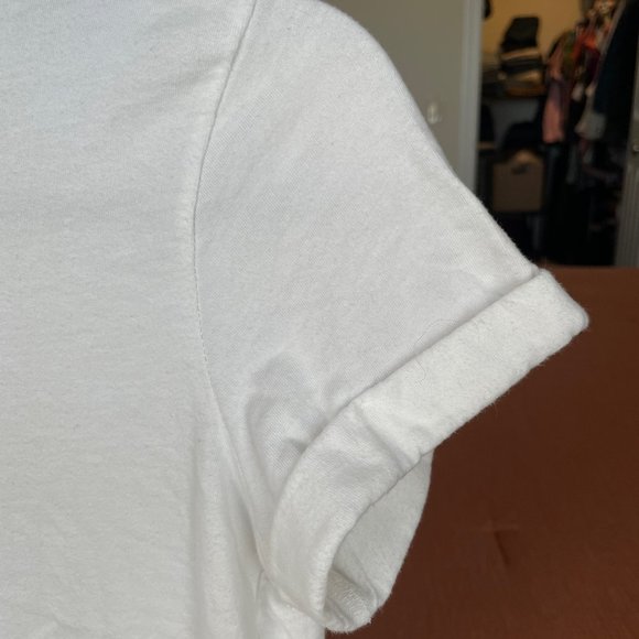 Cuffed white shirt - Picture 4 of 4